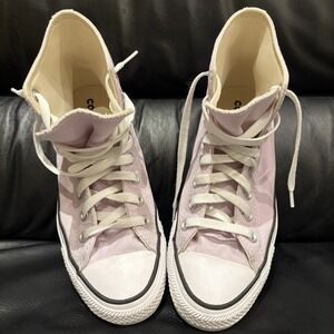 Converse Sneakers Mens 7 Chuck Taylor All Star High Top Pale Amethyst 172685F